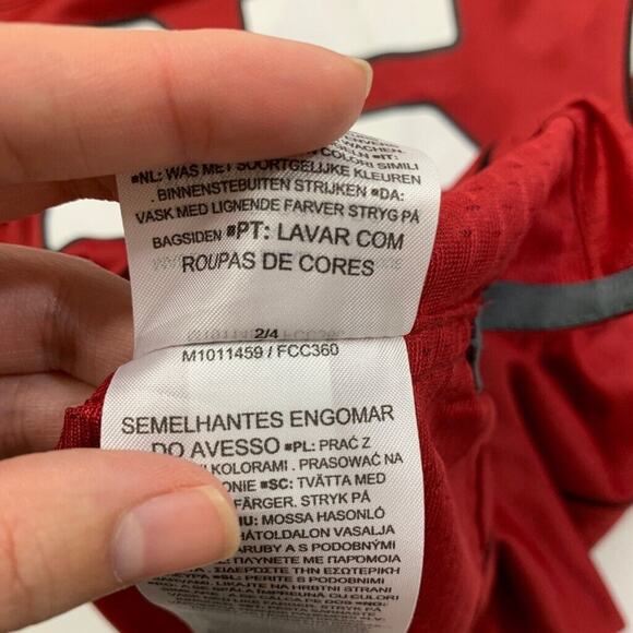 Nike Jersey Womens L Large Red Arizona Cardinals Zaven Collins 2021 NFL On Field - Picture 10 of 14